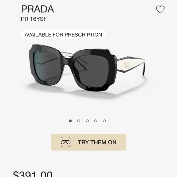 Prada Other - New Prada sunglasses 🕶️ authentic bought at Sunglass Hut retail Store .